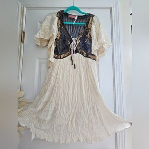 Free people Sequins dress Size small